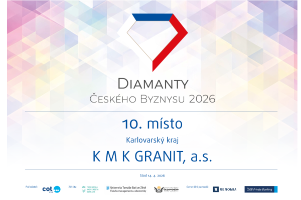 Diamanty českého byznysu 2026